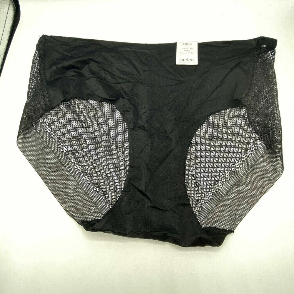 Auden Invisible Edge Hipster Panty Black NWT Size X (14) - Picture 2 of 5